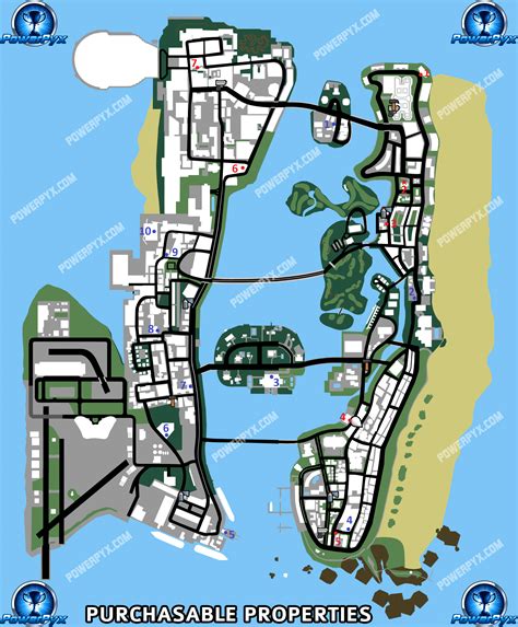 vice city properties|GTA Vice City properties map and what property to buy first .